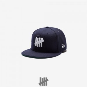 Undefeated Undftd UNDEFEATED X NE ICON PATCH FITTED Navy | BS01-C1WH